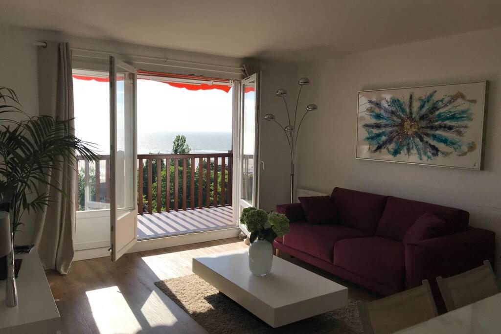 Appartement Avec Vue Imprenable Sur La Mer Trouville-sur-Mer Exterior photo